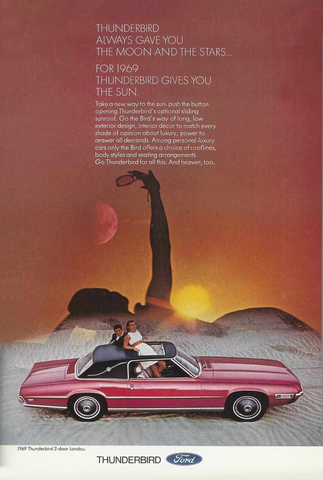 1969 Ford Thunderbird Advertising